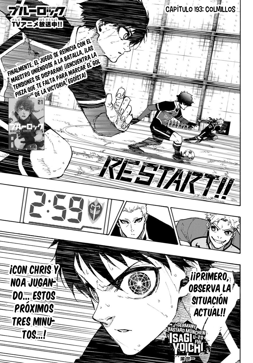 Read Blue Lock es Manga Online