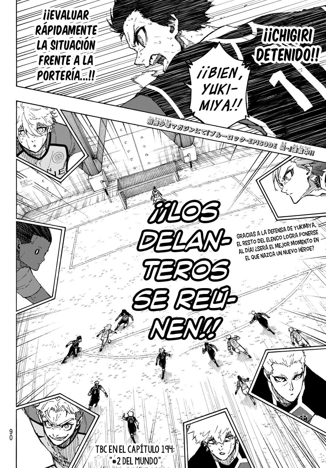 Read Blue Lock es Manga Online