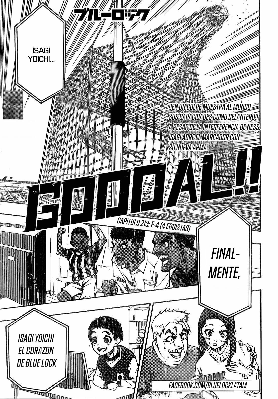 Read Blue Lock es Manga Online