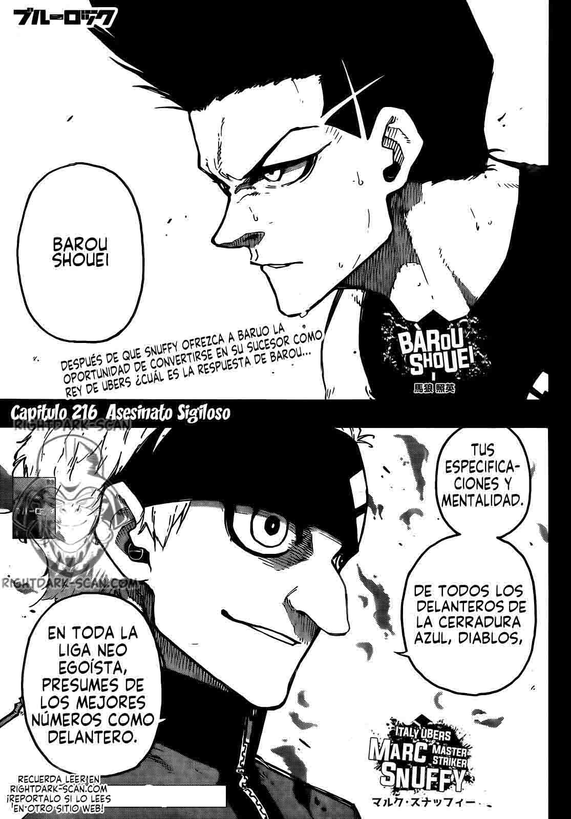 Read Blue Lock es Manga Online