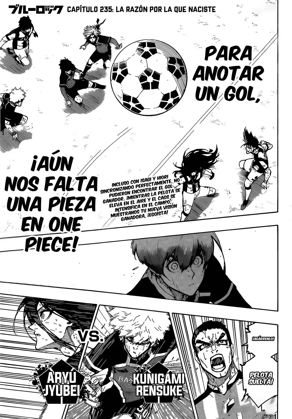 Read Blue Lock es Manga Online