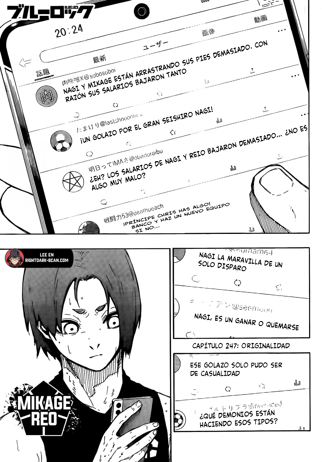 Read Blue Lock es Manga Online