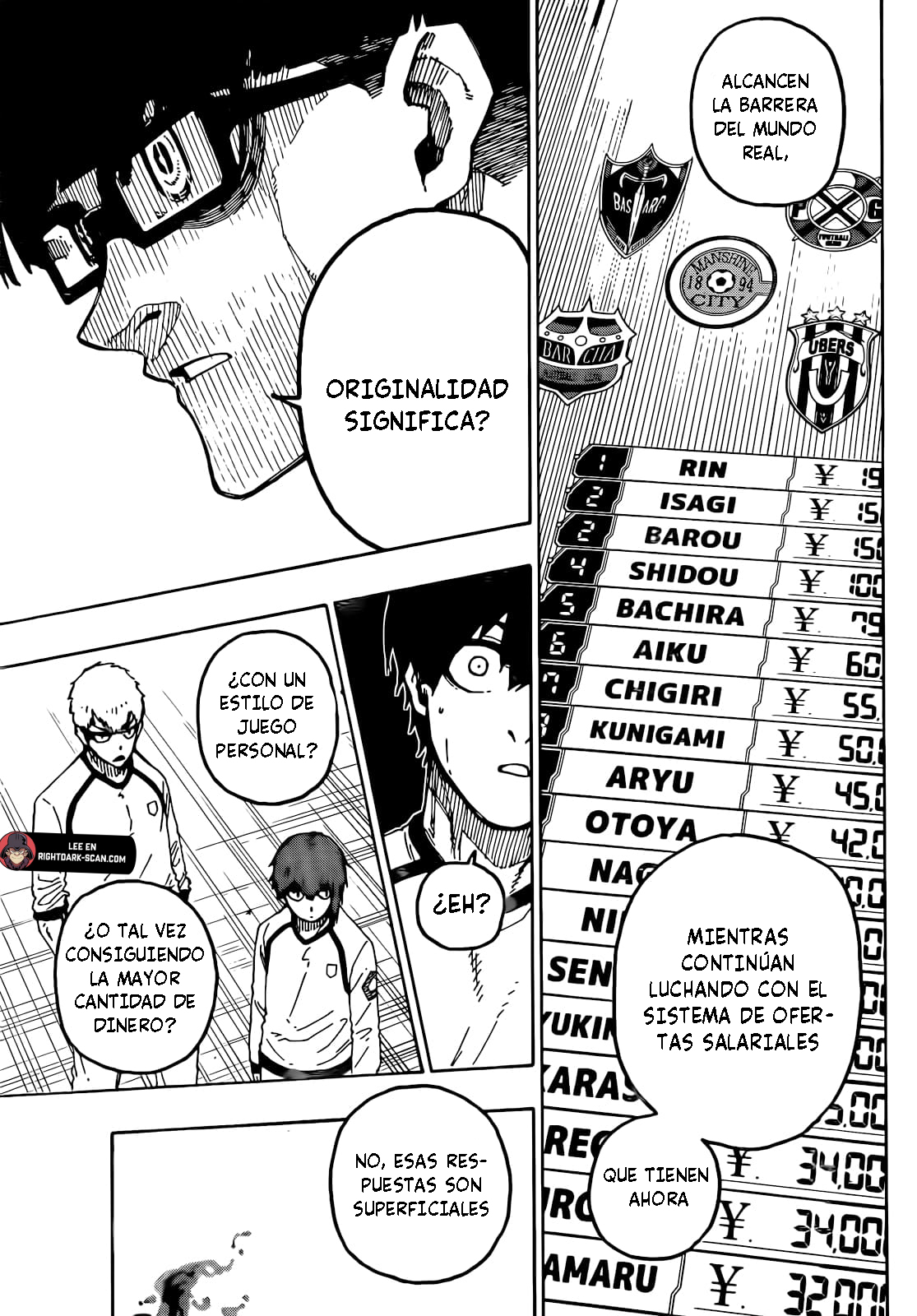 Read Blue Lock es Manga Online