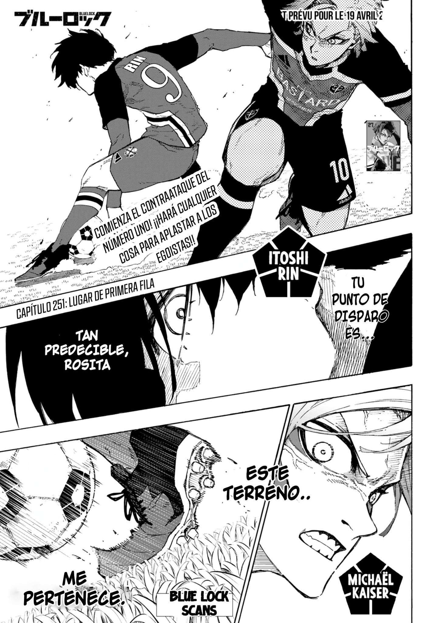 Read Blue Lock es Manga Online