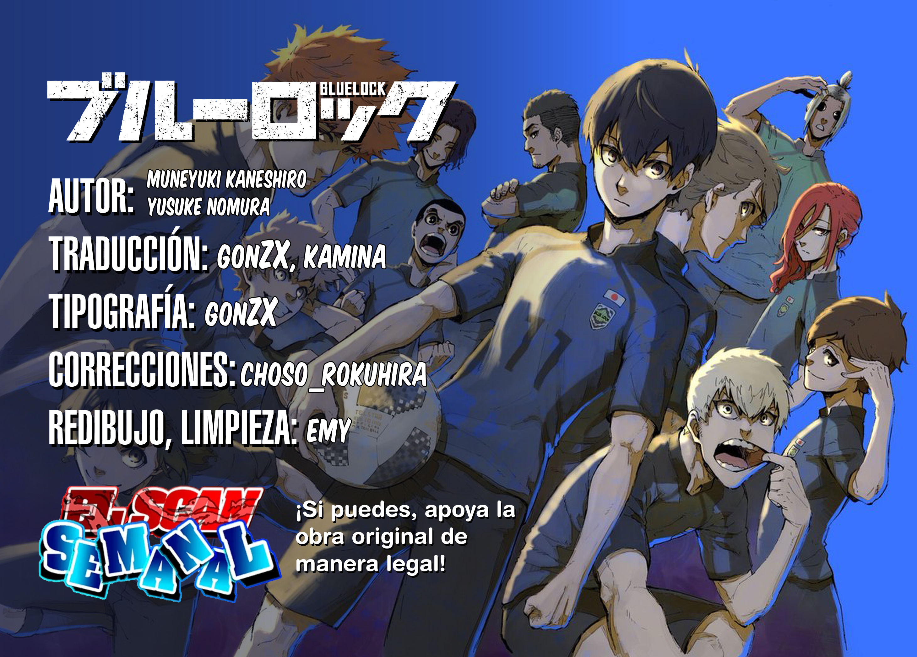 Read Blue Lock es Manga Online