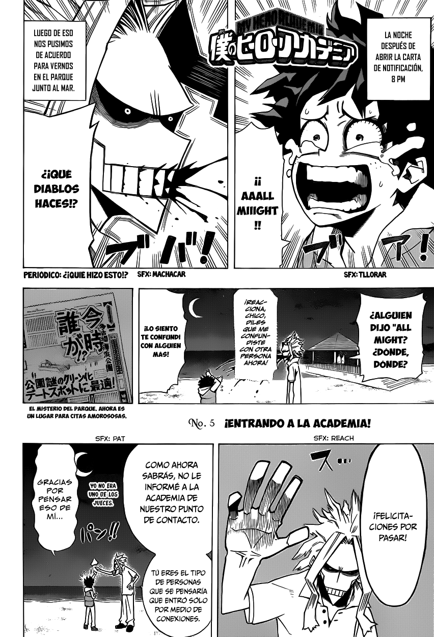 Read Boku no Hero Academia es Manga Online