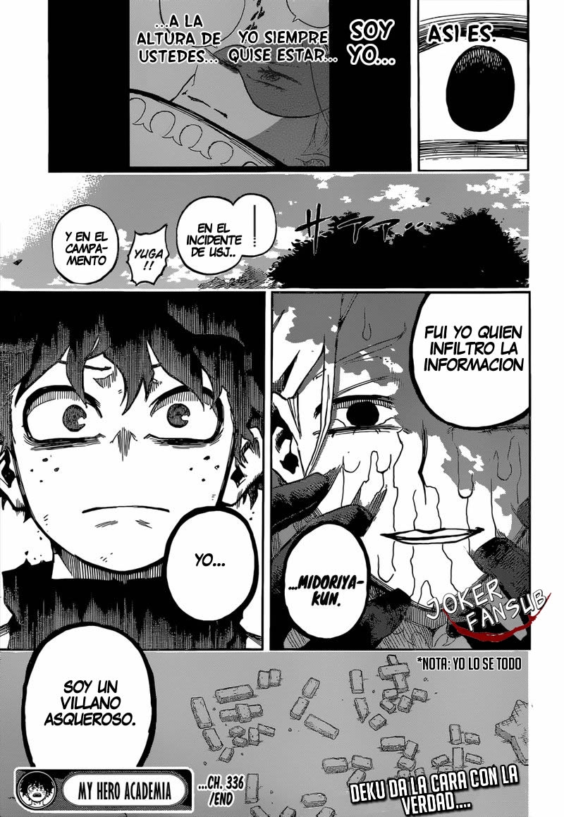 Read Boku no Hero Academia es Manga Online