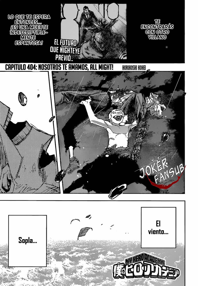 Read Boku no Hero Academia es Manga Online