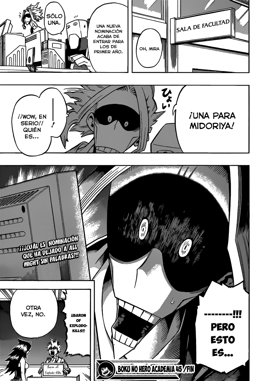 Read Boku no Hero Academia es Manga Online