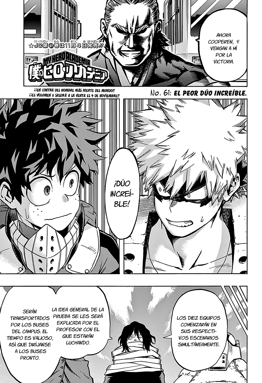 Read Boku no Hero Academia es Manga Online