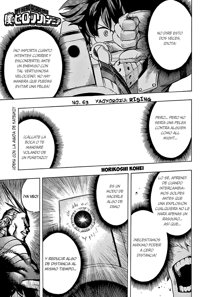 Read Boku no Hero Academia es Manga Online