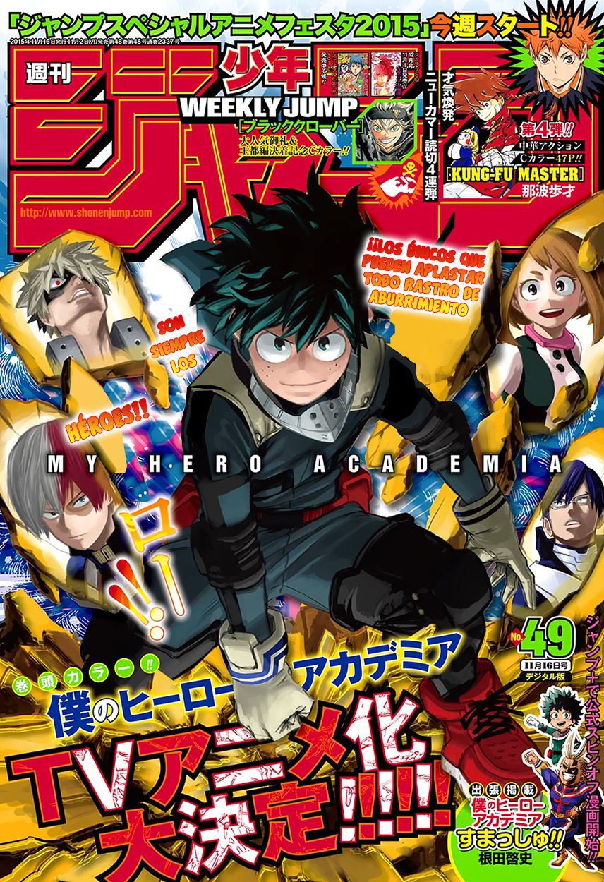 Read Boku no Hero Academia es Manga Online