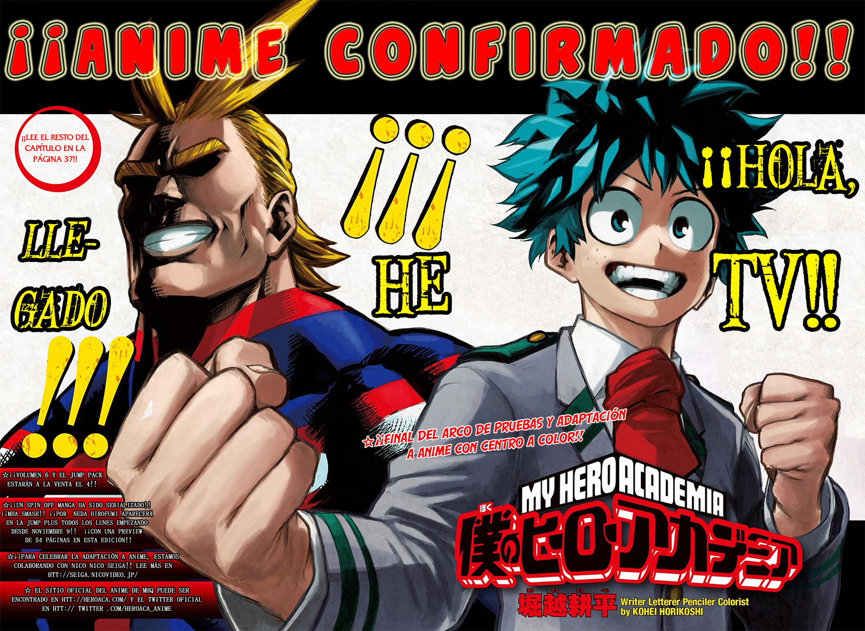 Read Boku no Hero Academia es Manga Online