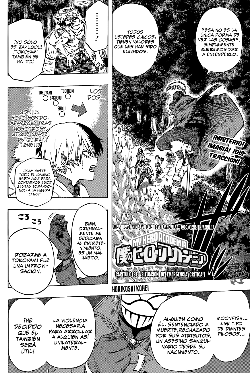 Read Boku no Hero Academia es Manga Online