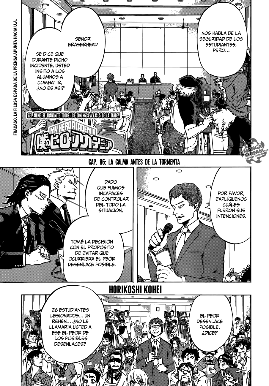 Read Boku no Hero Academia es Manga Online