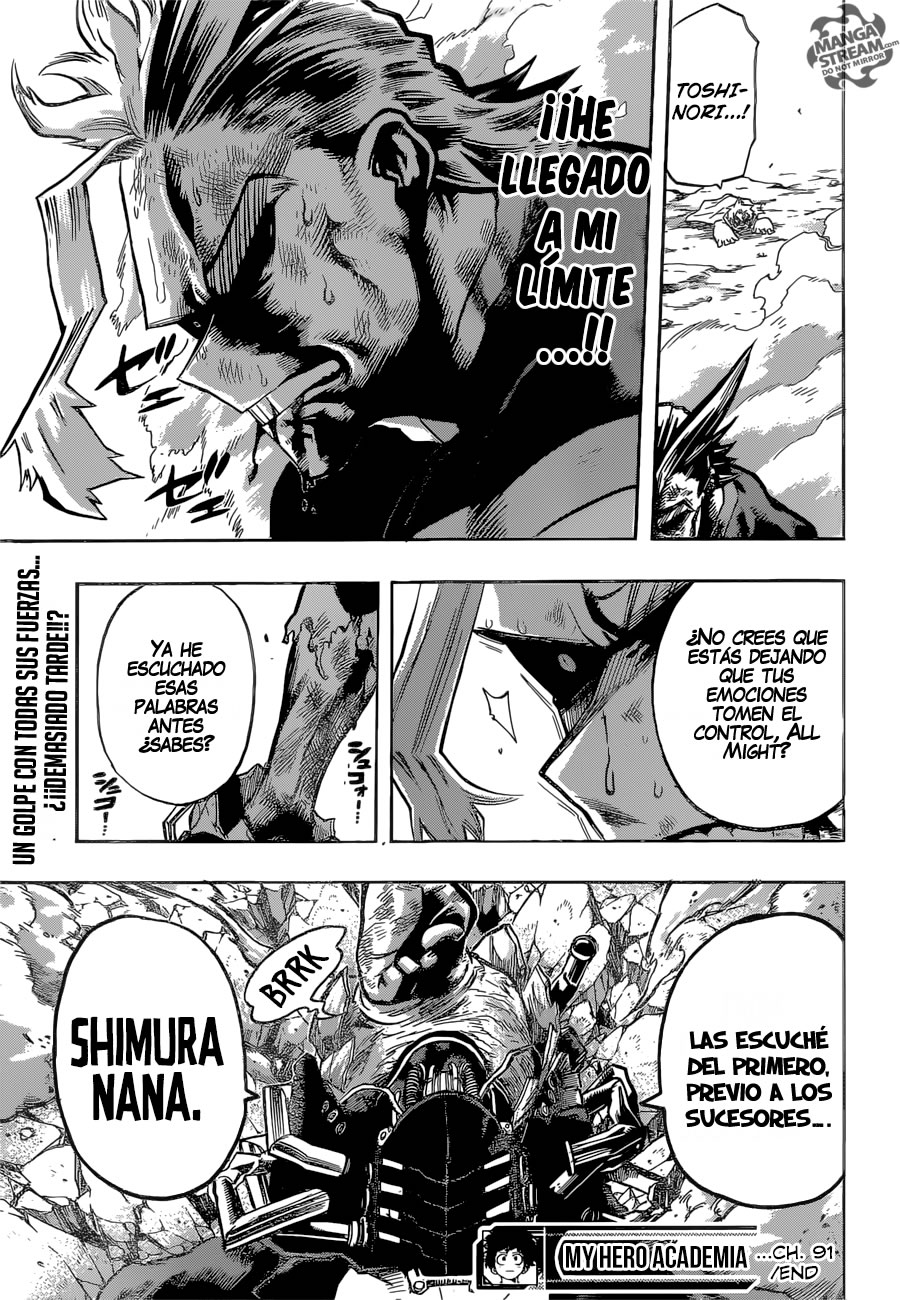 Read Boku no Hero Academia es Manga Online