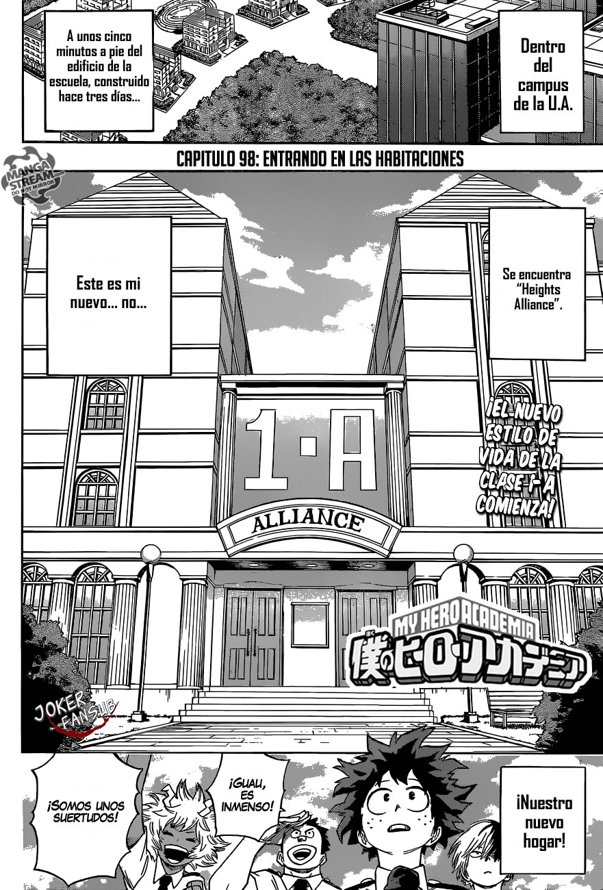 Read Boku no Hero Academia es Manga Online