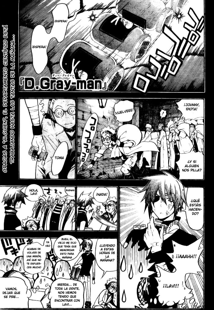 Read D.Gray-Man es Manga Online
