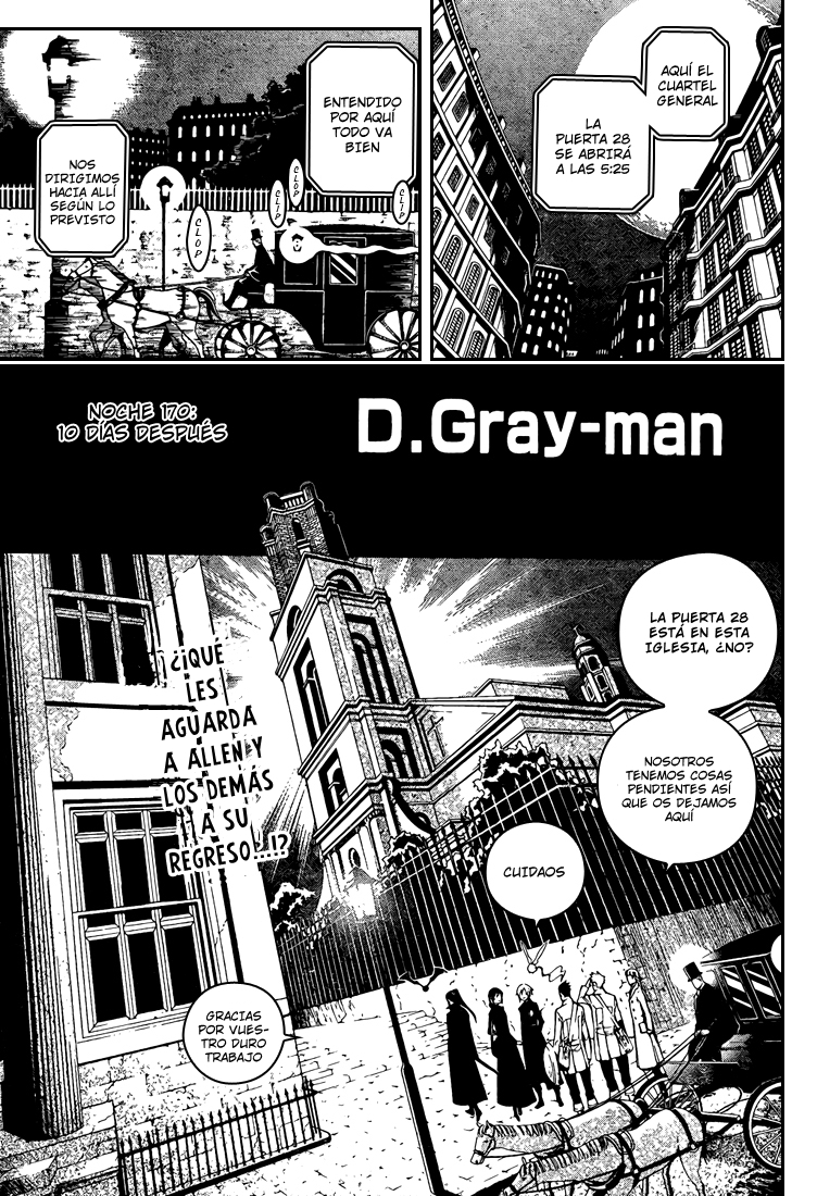 Read D.Gray-Man es Manga Online