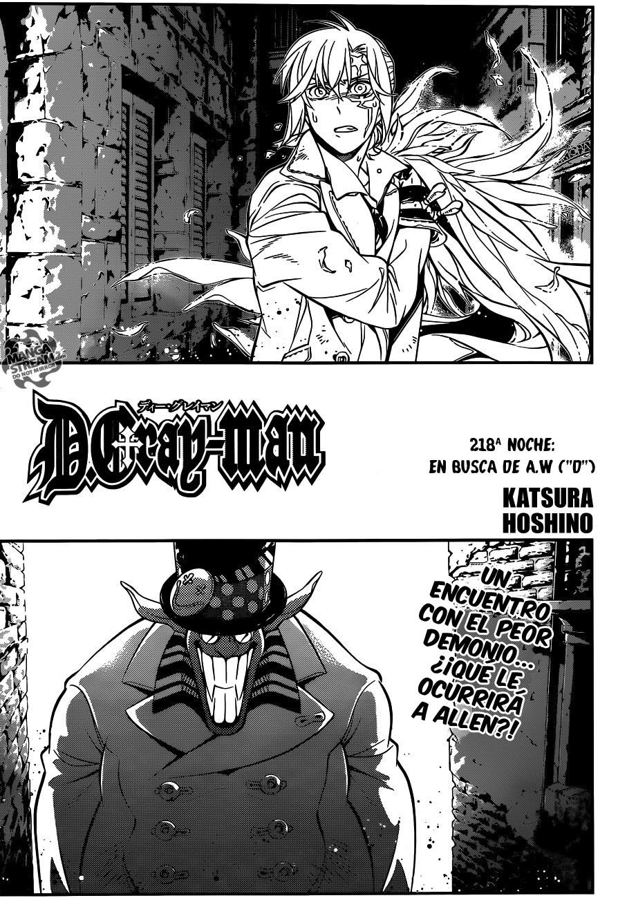 Read D.Gray-Man es Manga Online