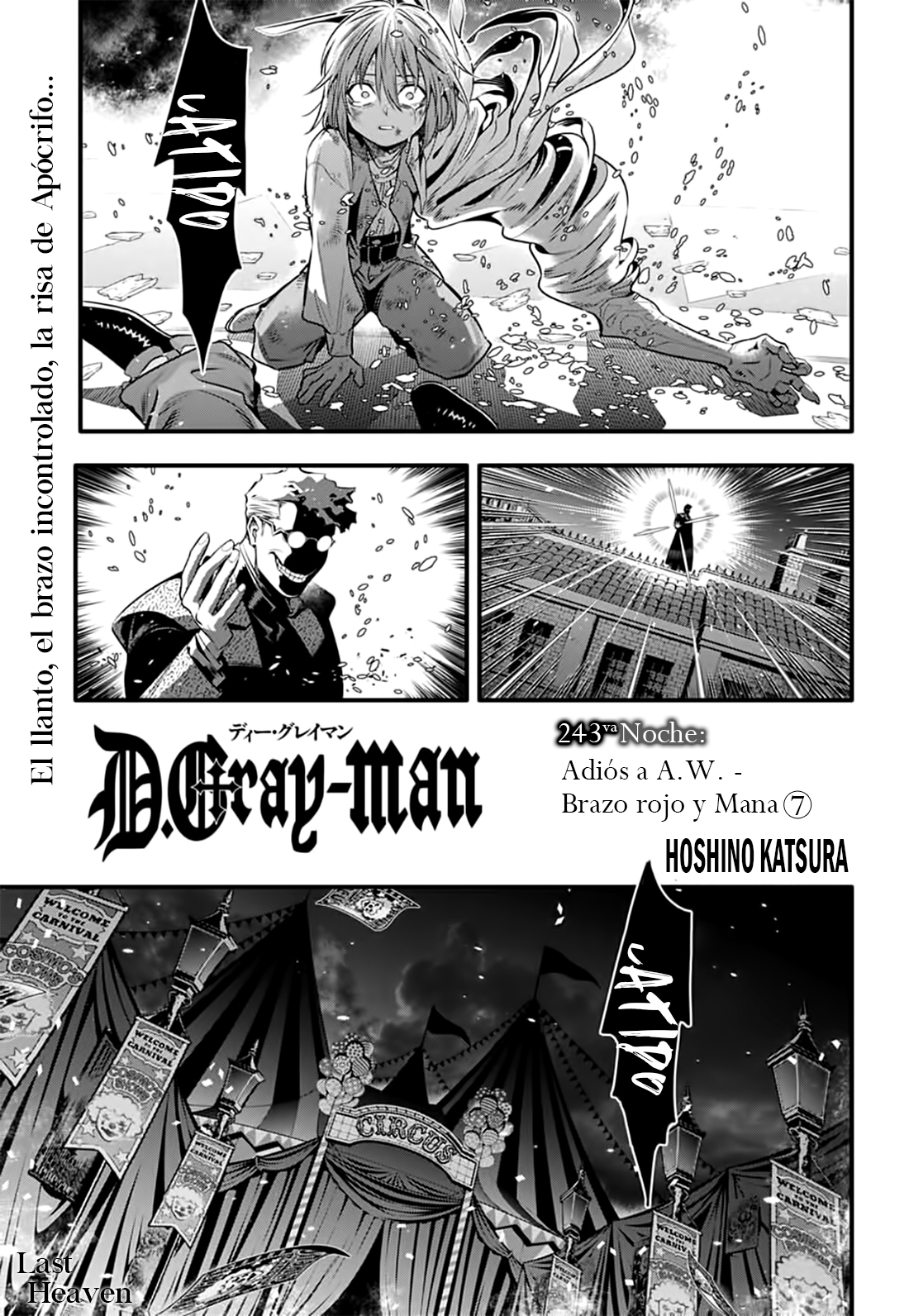 Read D.Gray-Man es Manga Online