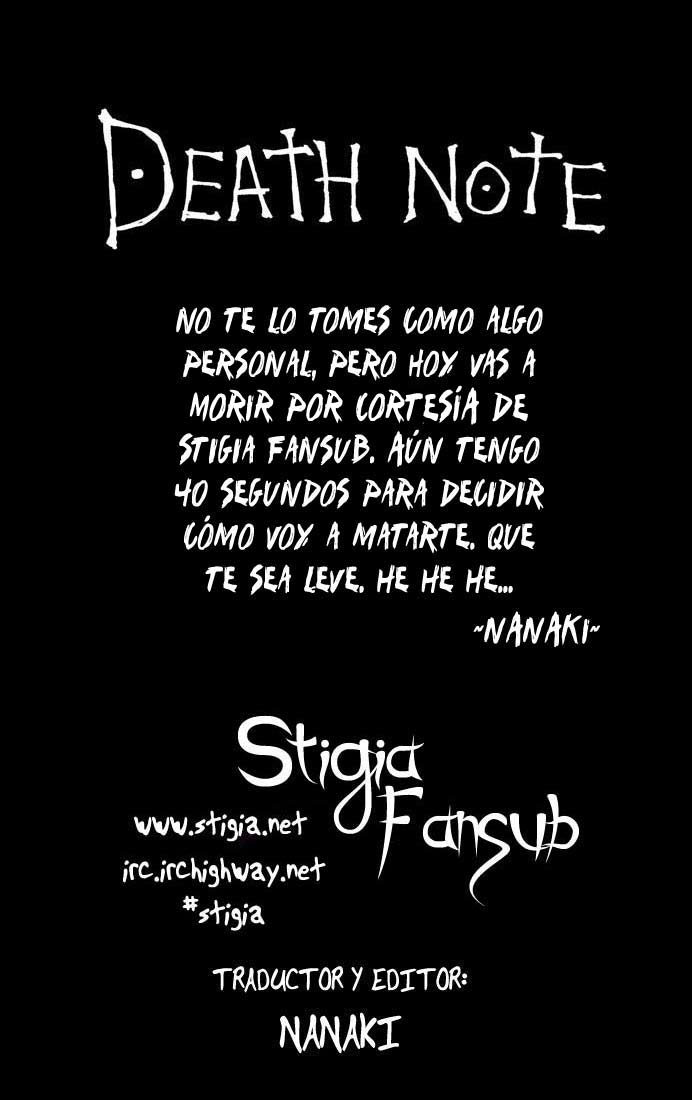 Read Death Note es Manga Online