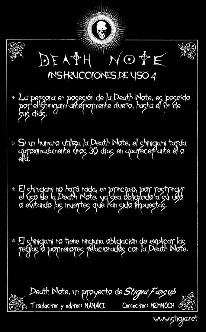 Read Death Note es Manga Online