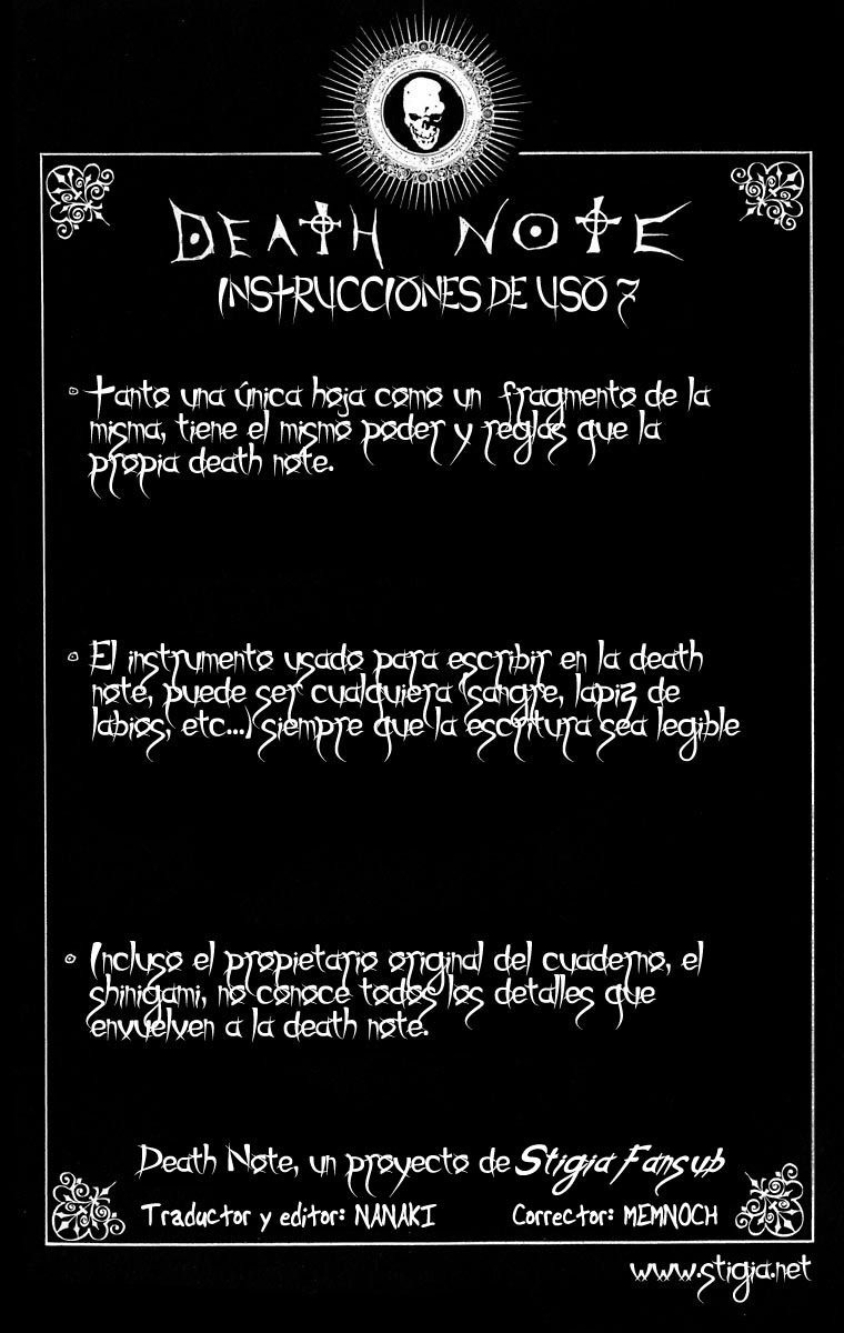Read Death Note es Manga Online