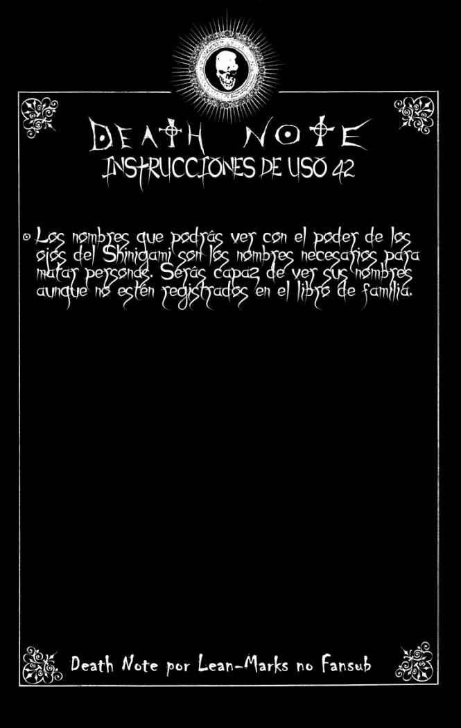 Read Death Note es Manga Online