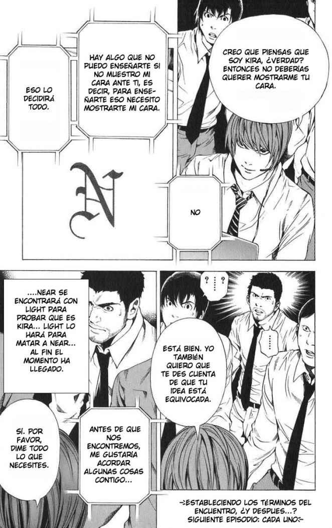 Read Death Note es Manga Online