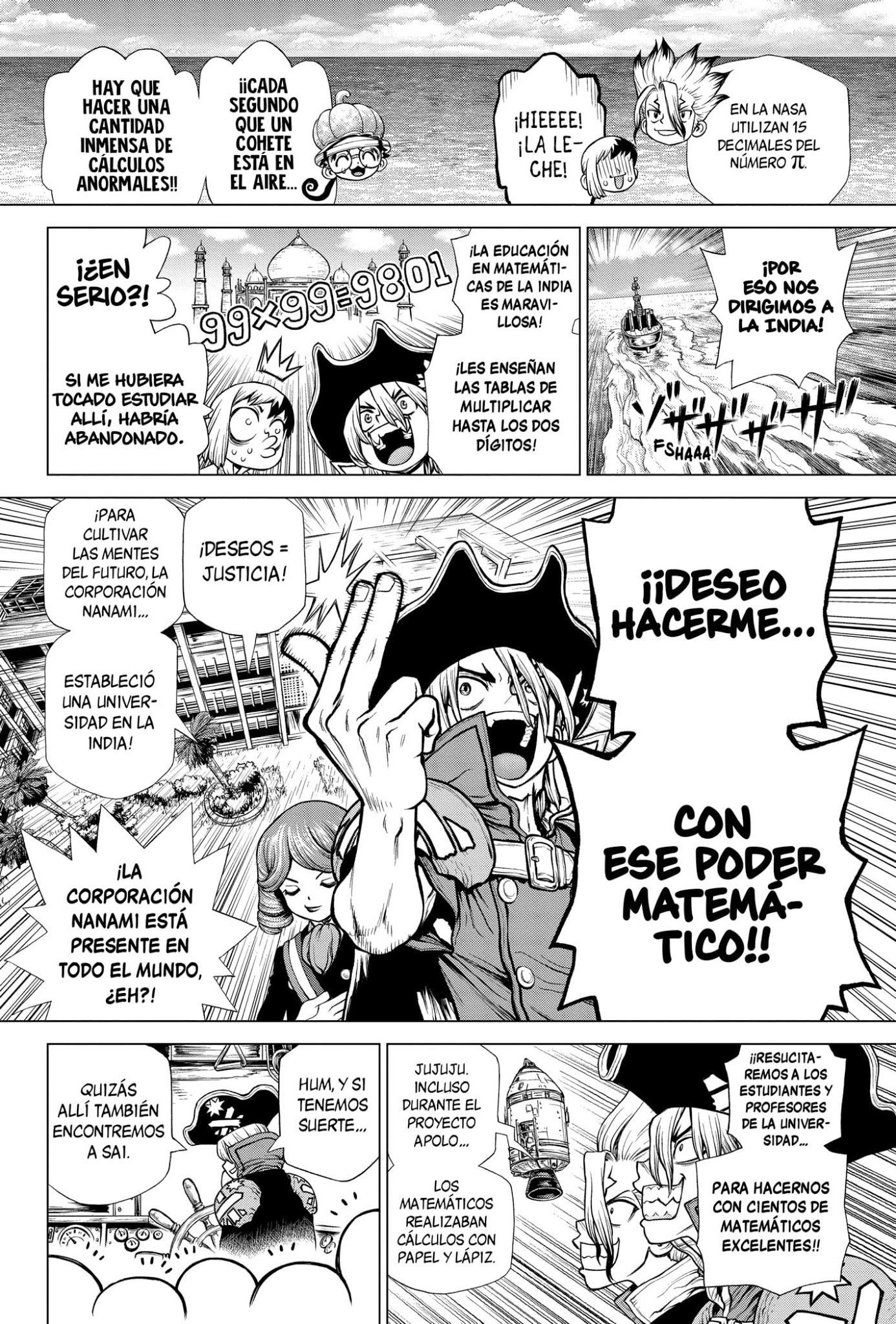 Read Dr. Stone es Manga Online