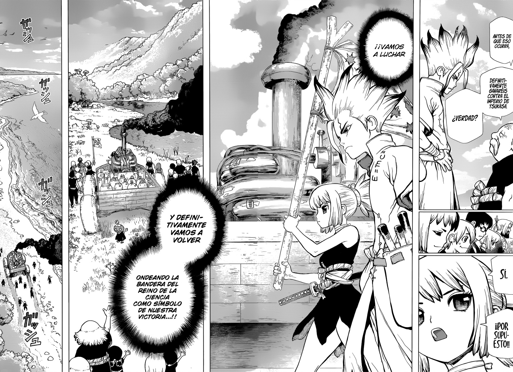 Read Dr. Stone es Manga Online