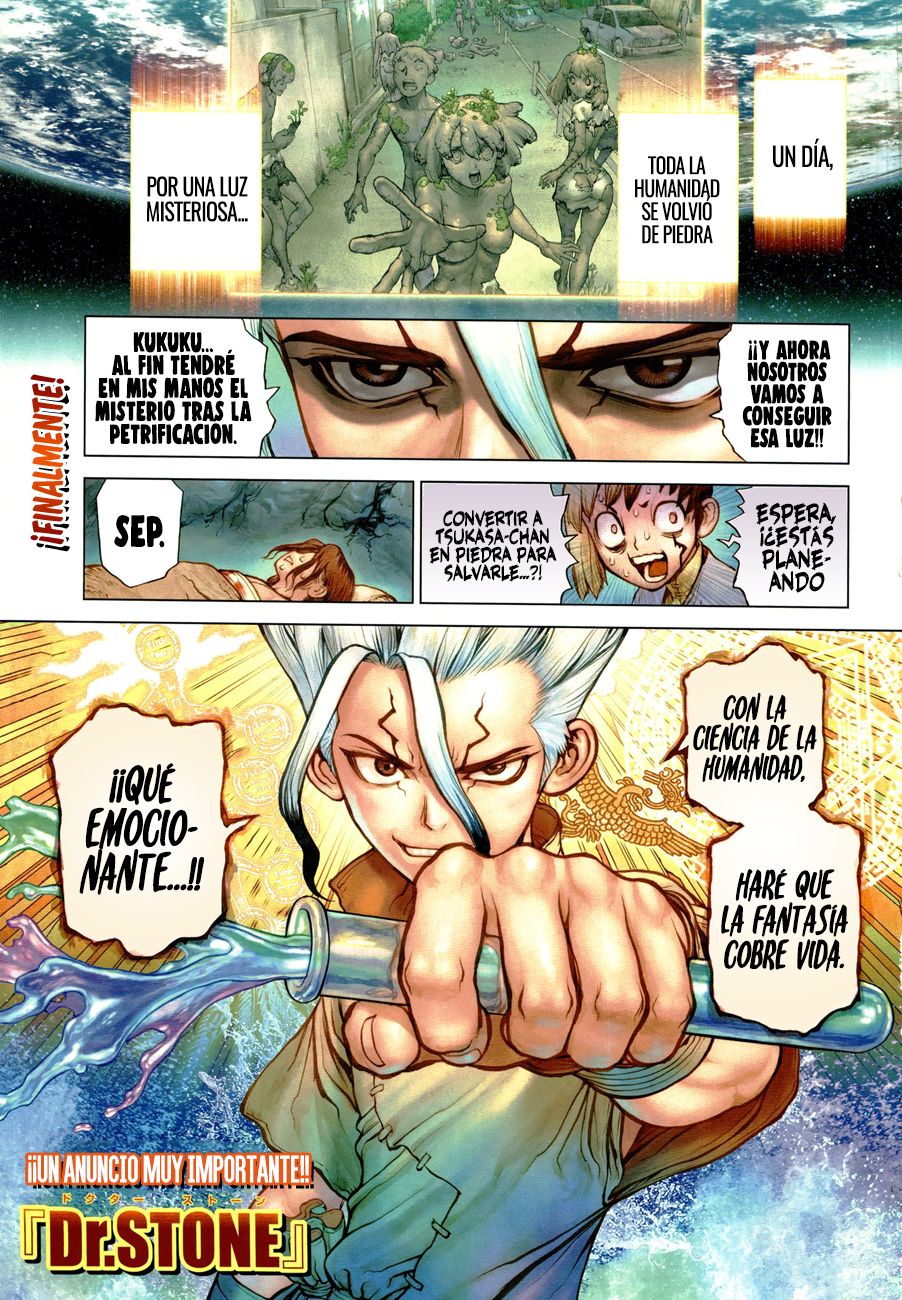 Read Dr. Stone es Manga Online