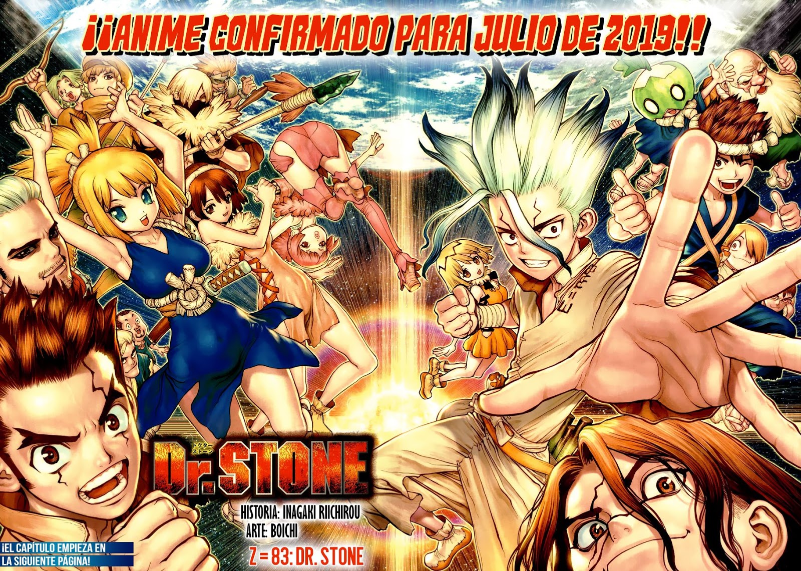 Read Dr. Stone es Manga Online
