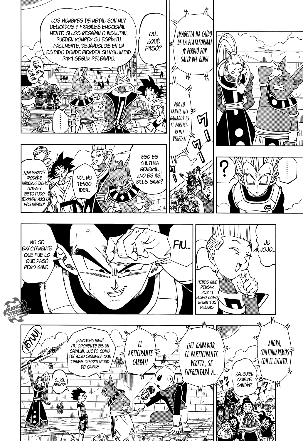 Read Dragon Ball Super es Manga Online