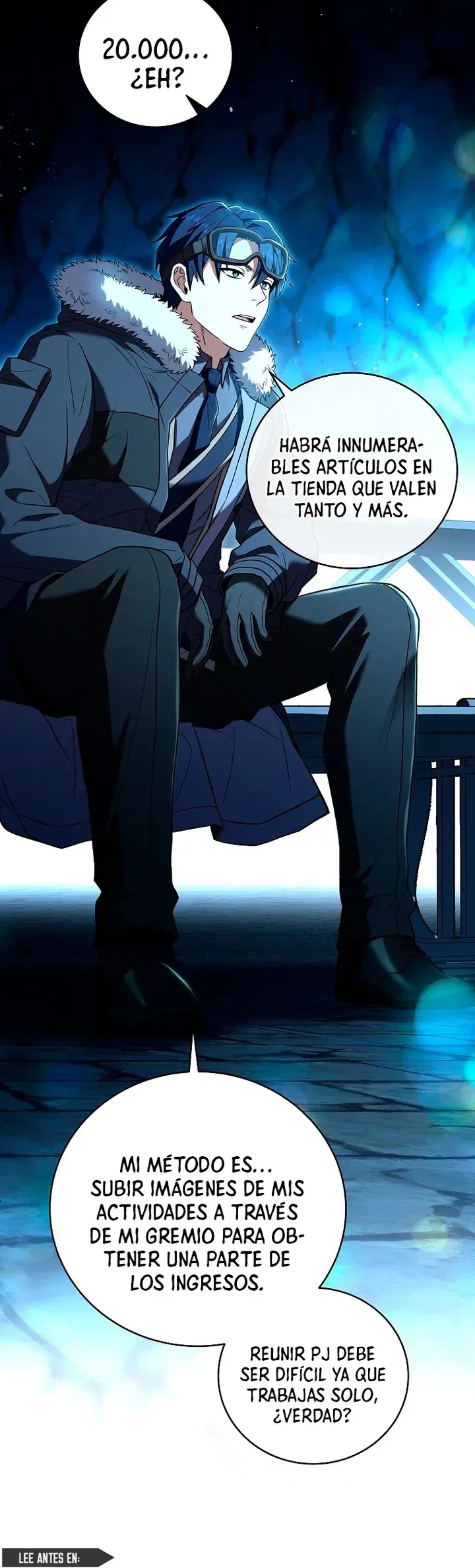 Read El regreso del jugador congelado es Manga Online