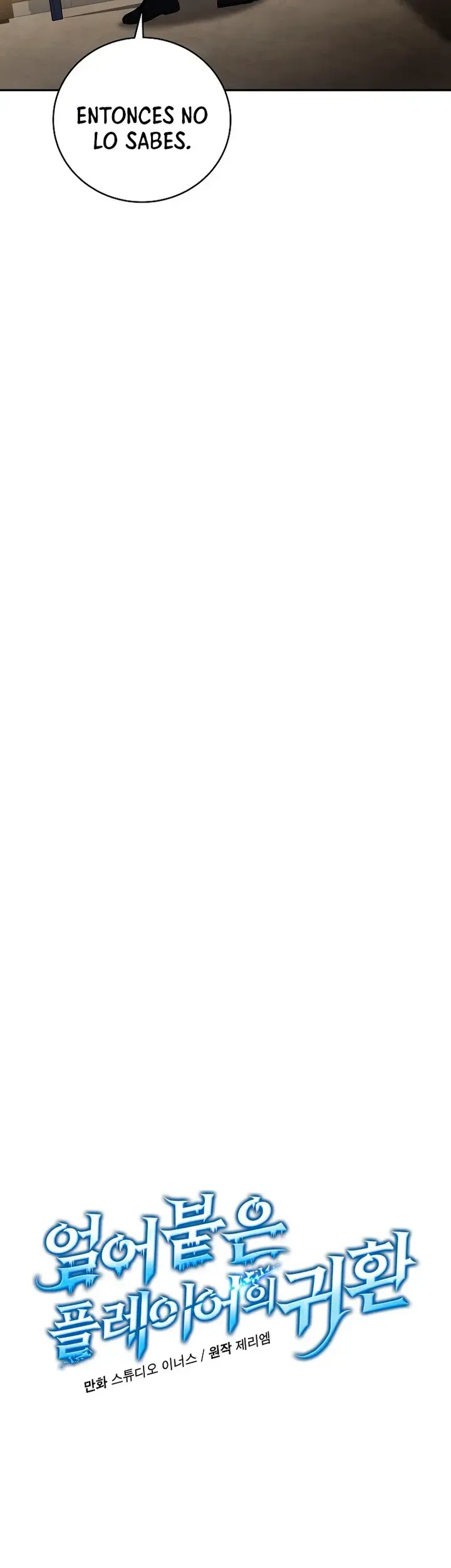 Read El regreso del jugador congelado es Manga Online