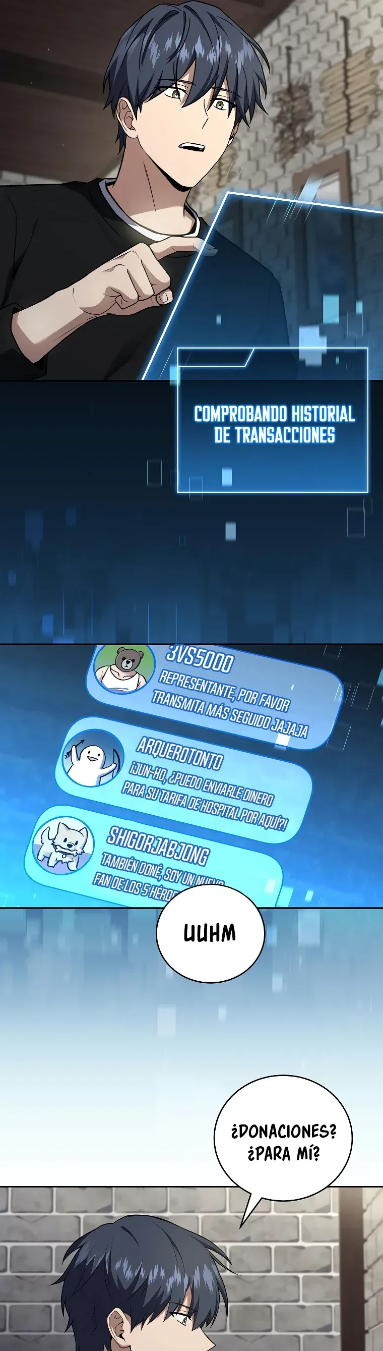 Read El regreso del jugador congelado es Manga Online