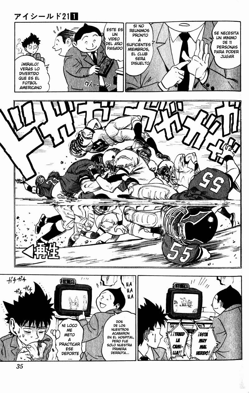 Read Eyeshield 21 es Manga Online