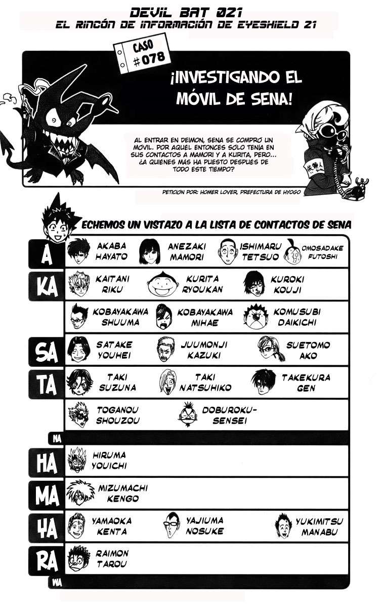 Read Eyeshield 21 es Manga Online