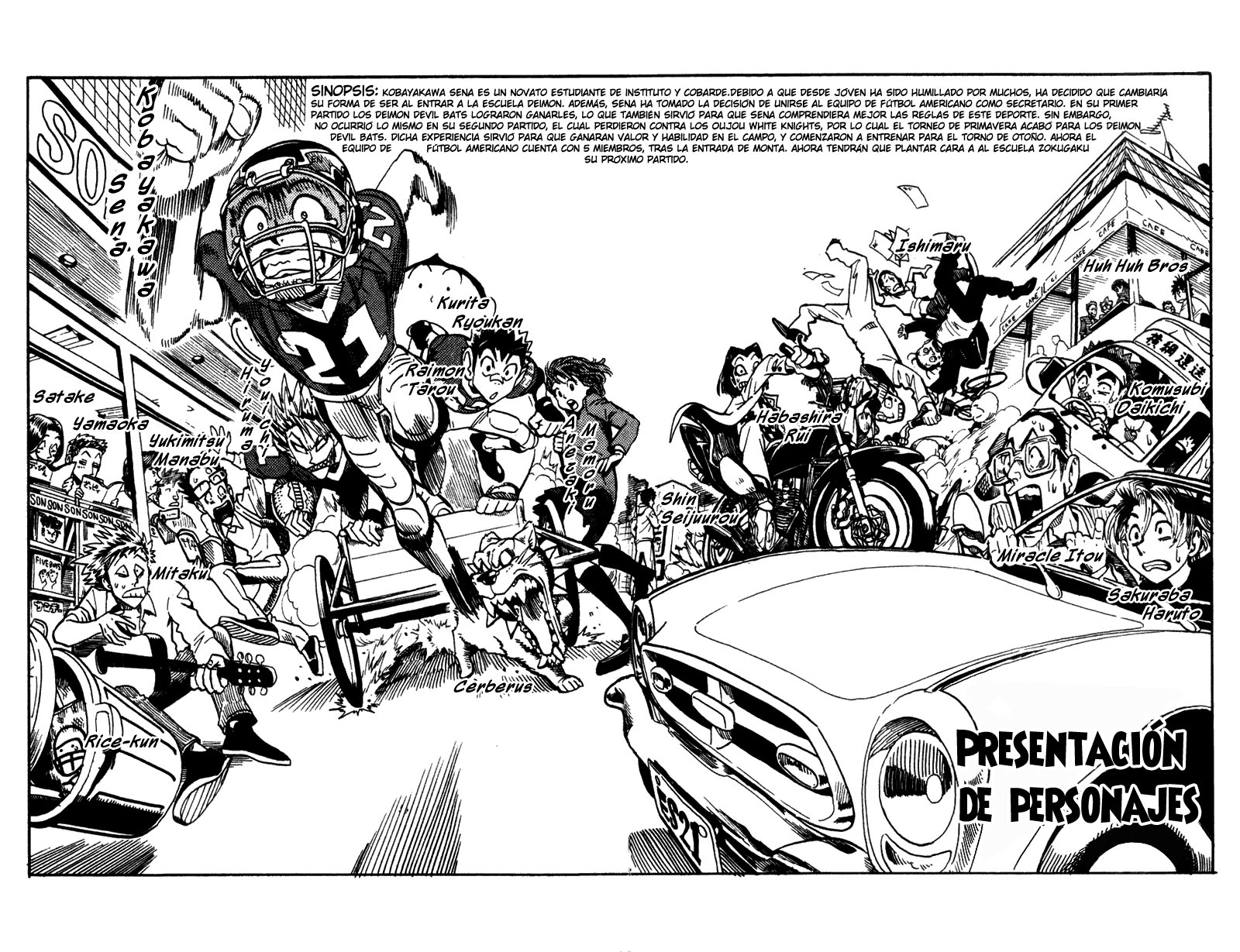 Read Eyeshield 21 es Manga Online