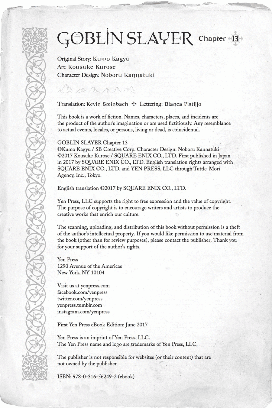 Read Goblin Slayer es Manga Online