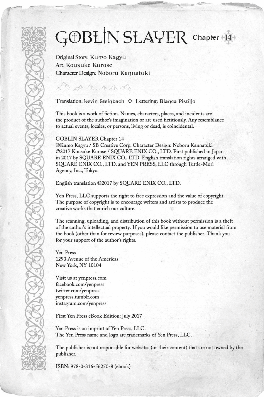 Read Goblin Slayer es Manga Online