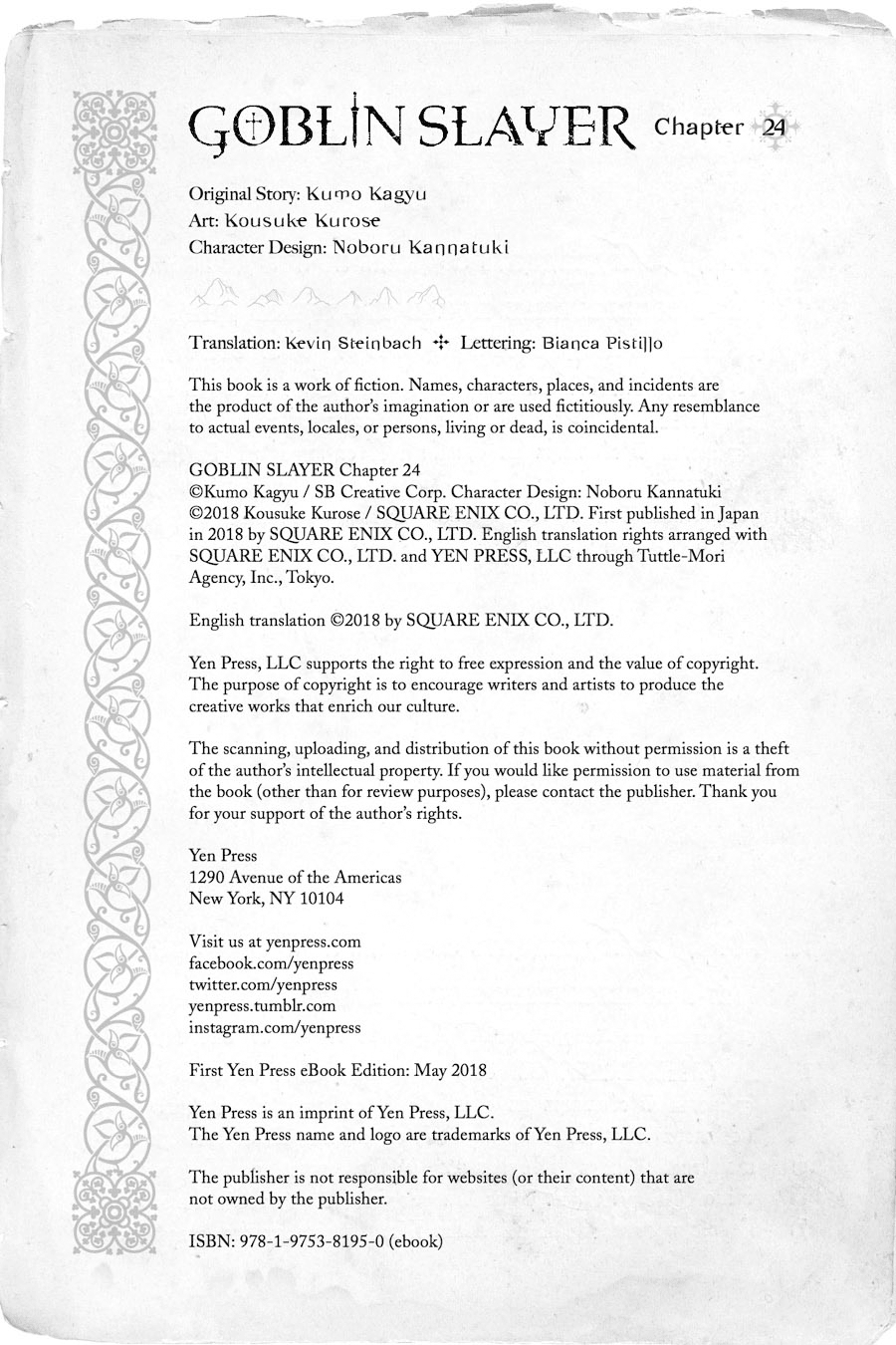 Read Goblin Slayer es Manga Online