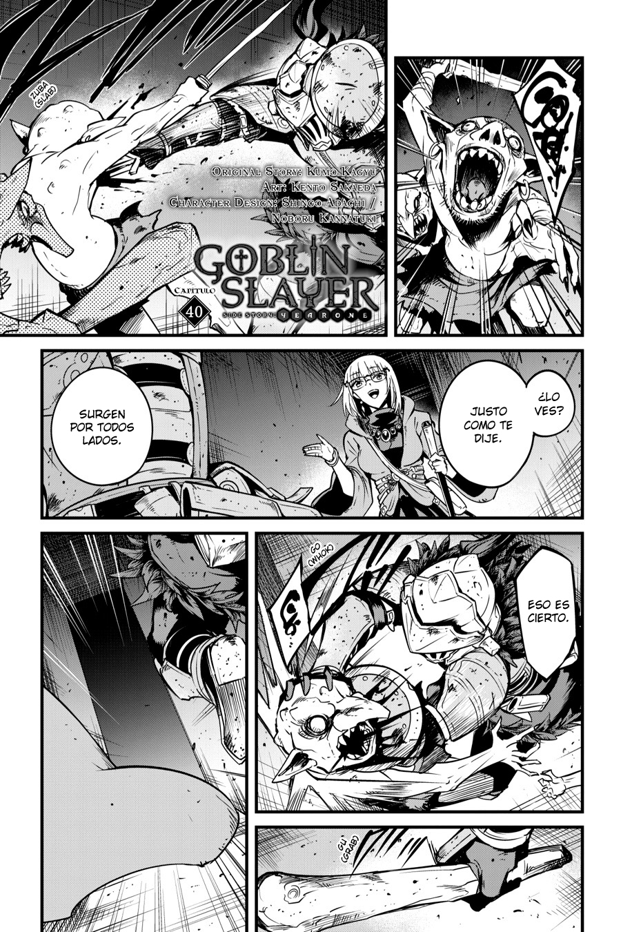 Read Goblin Slayer_ Year One es Manga Online