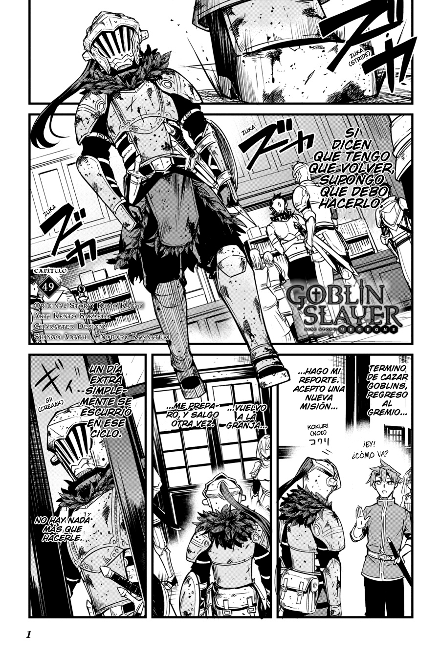 Read Goblin Slayer_ Year One es Manga Online