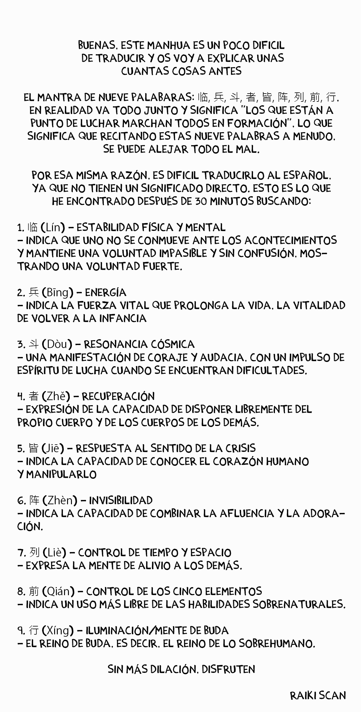 Read Guerrero ante la batalla es Manga Online