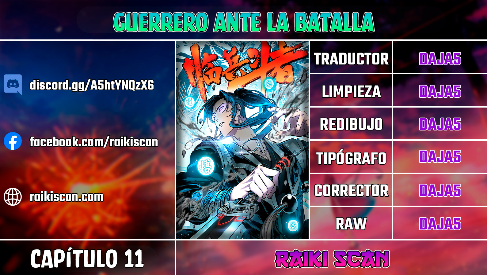 Read Guerrero ante la batalla es Manga Online
