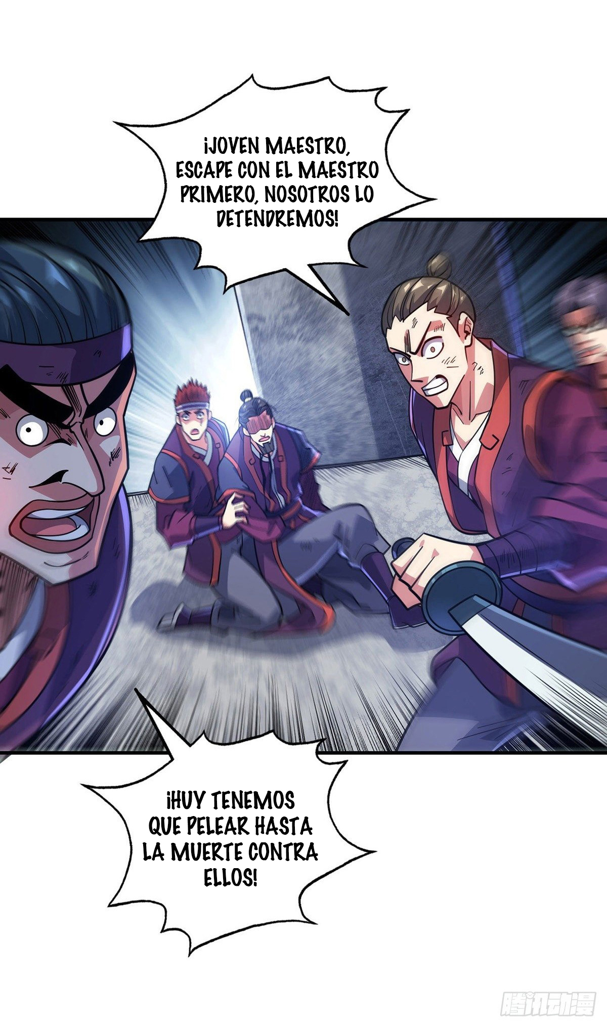 Read Guerrero ante la batalla es Manga Online