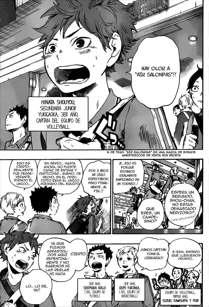Read Haikyuu!! es Manga Online